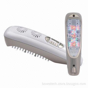 Laser photon power grow comb for treating hair lose, hair grow fast with electrical current